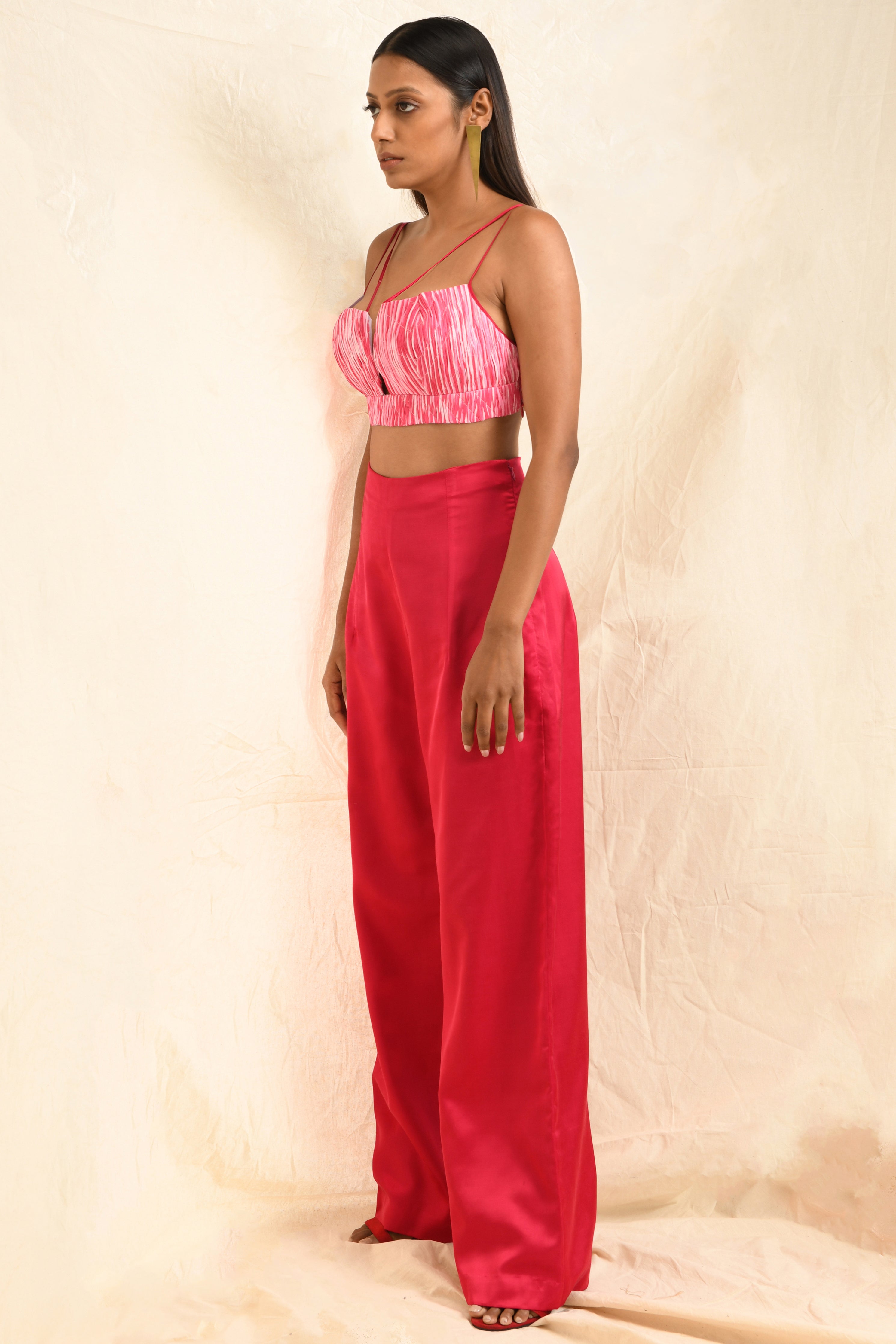 SUZETTE RAFFIA BUSTIER