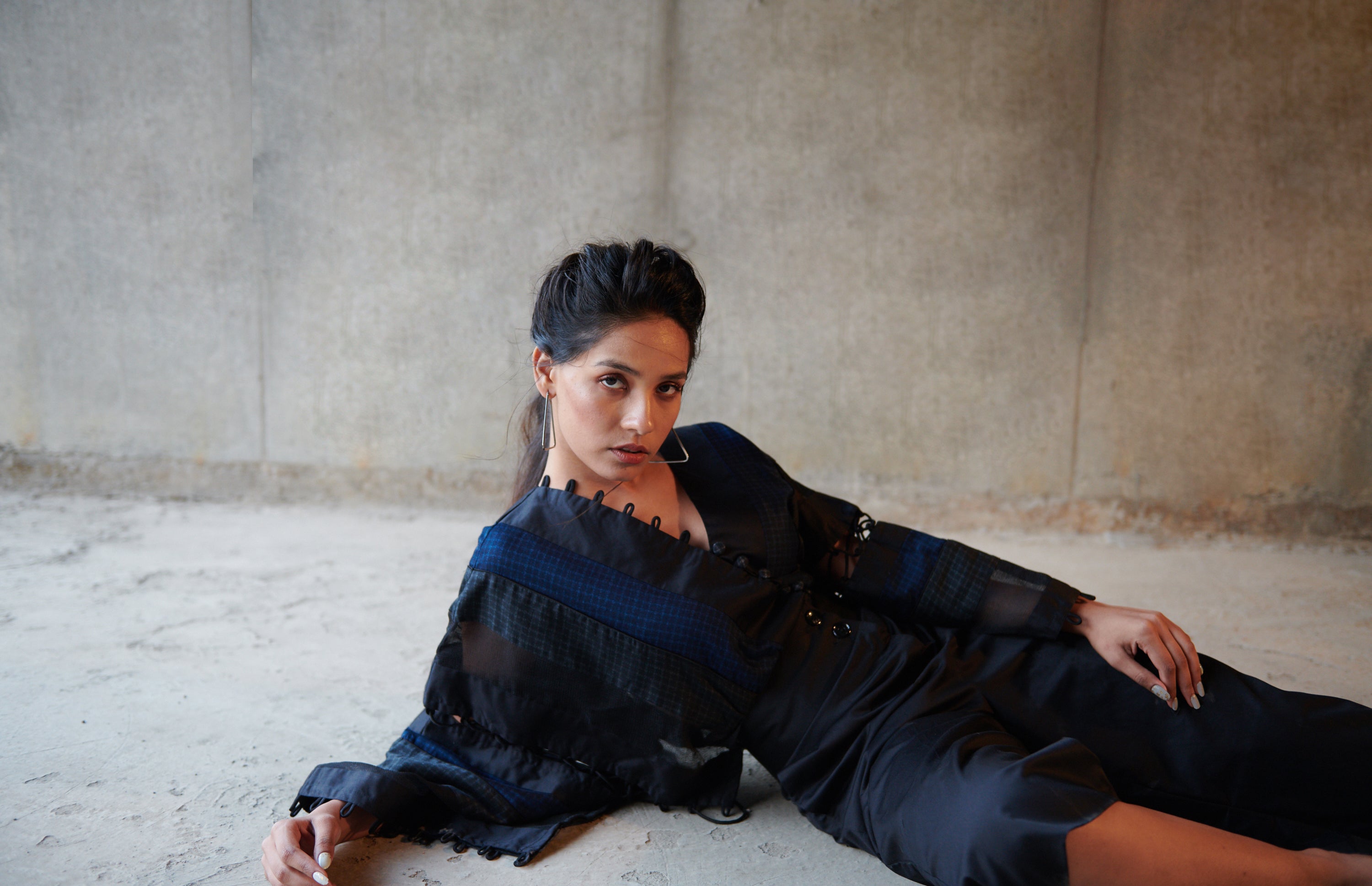 ZERO WASTE STUY TOP WITH DETACHABLE SLEEVES