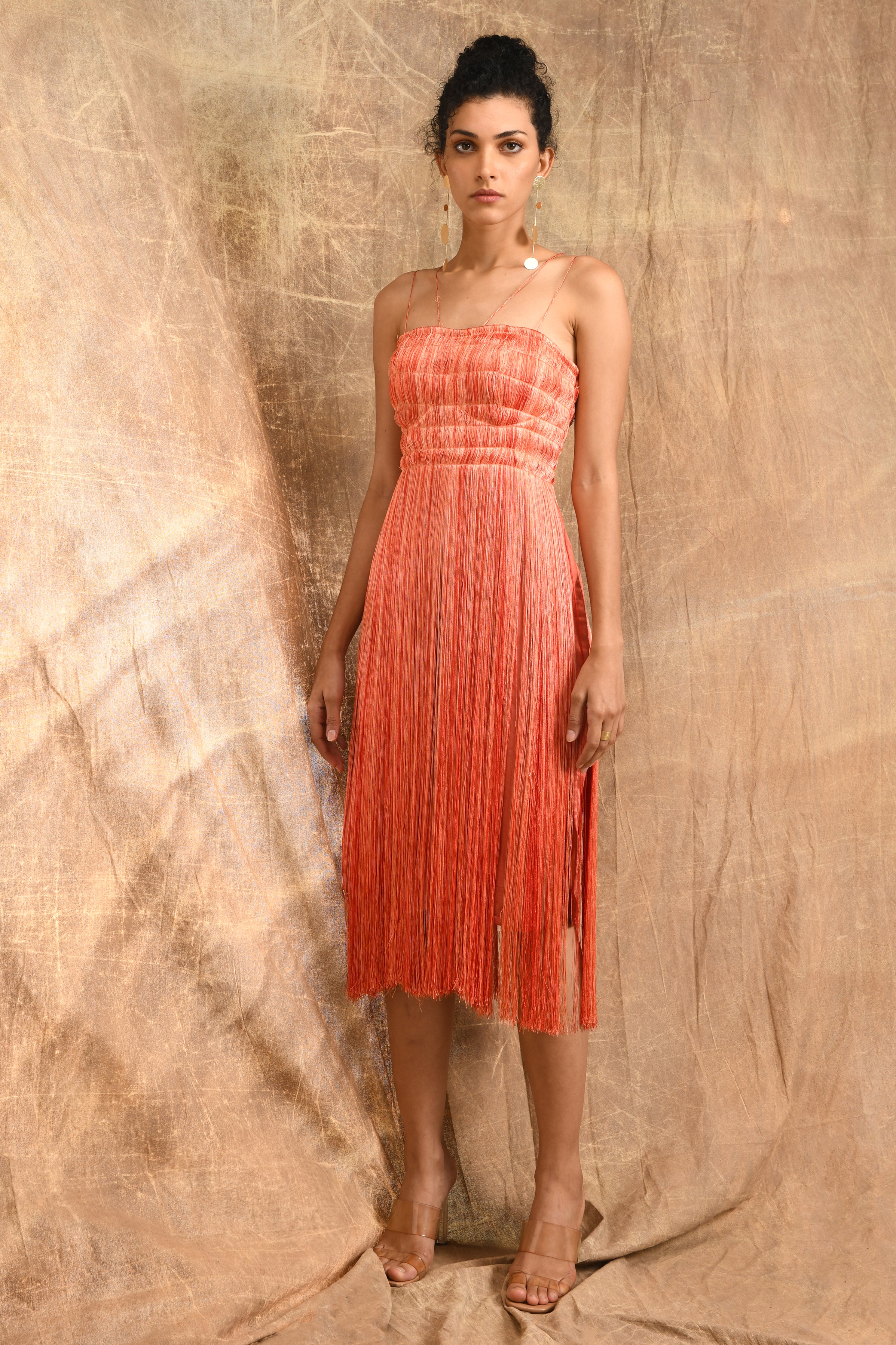 VESEY FRINGE DRESS