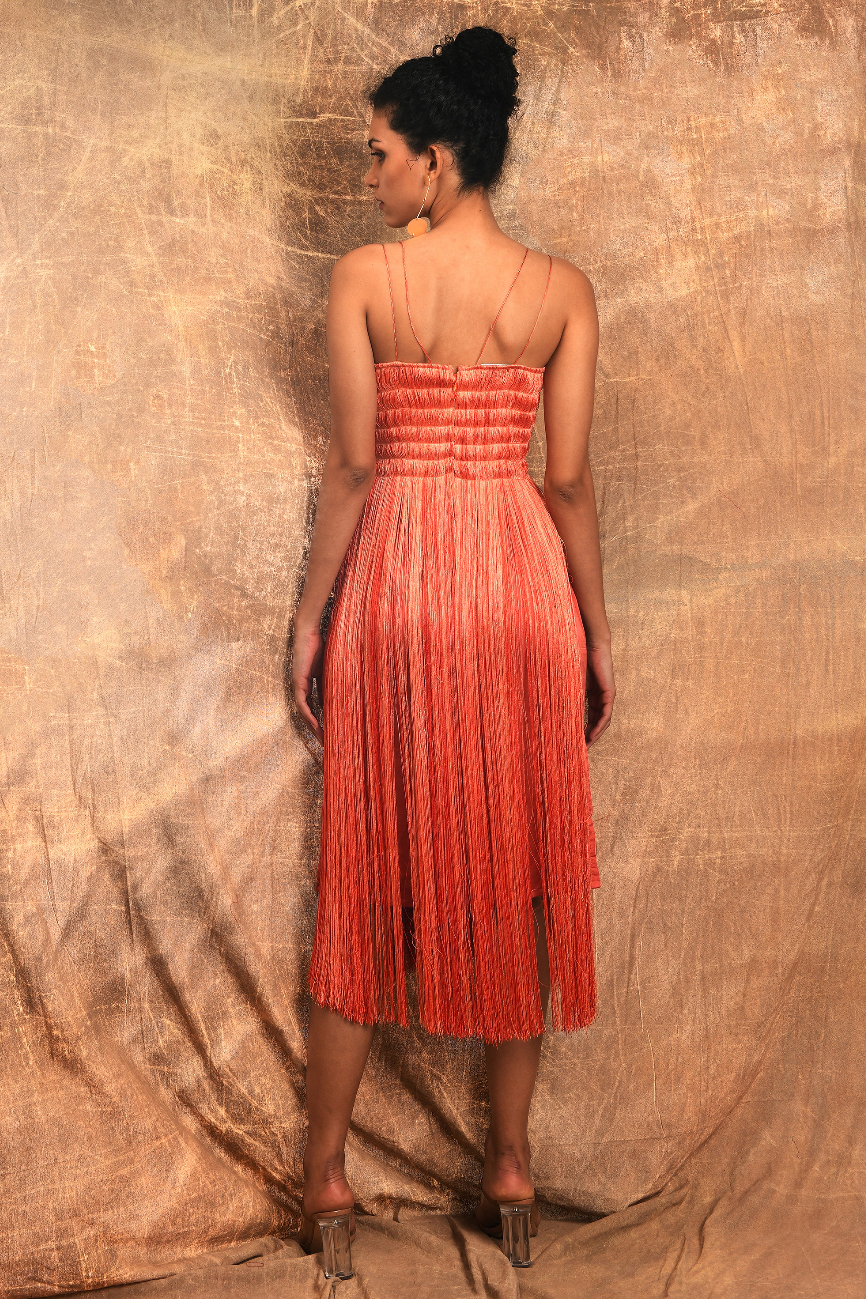 VESEY FRINGE DRESS