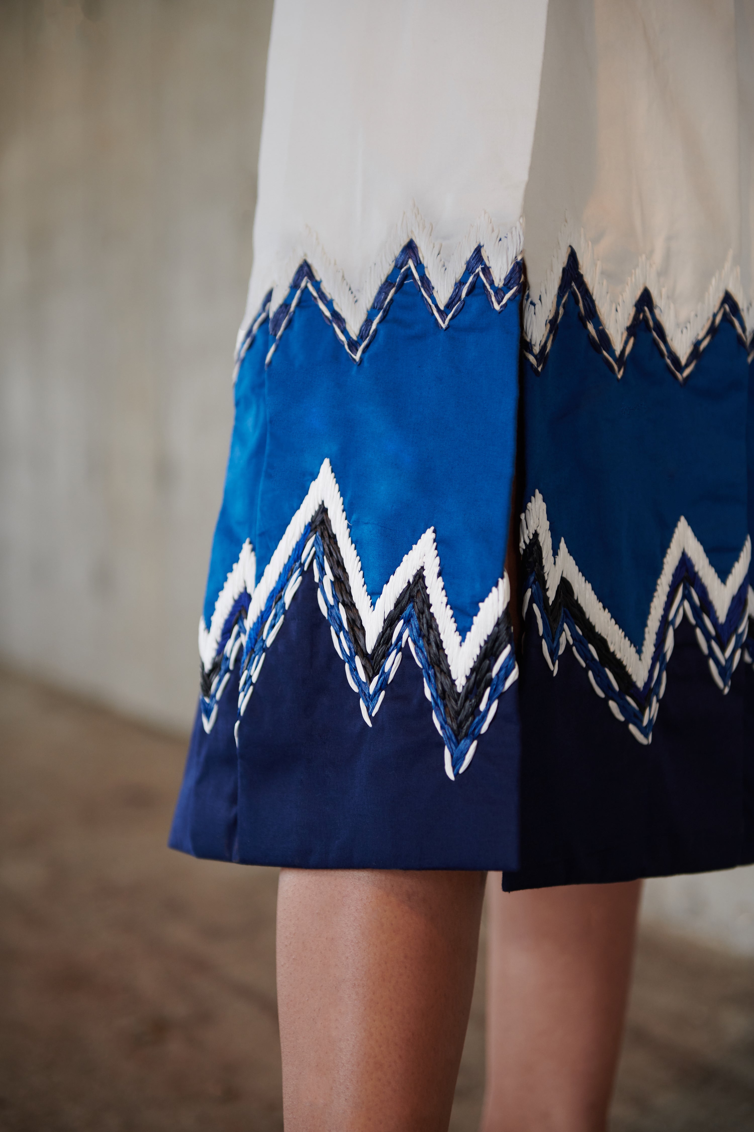 MARQUEE PLEATED SKIRT